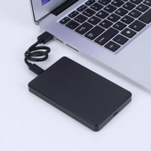 USB3.1 HDD 박스 to Type-C 케이블 포함) 2.5인치 모바일 하드 디스크 드라이버 불필요 LED 표시등 (SATA 1
