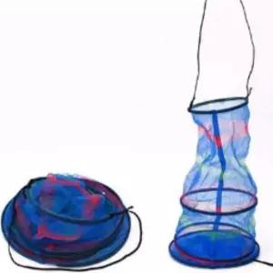 바다 접이식 낚시어망 휴대용 원통 물고기망 살림망용