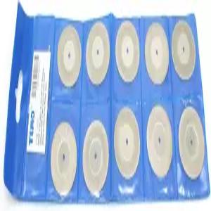 TMAX 10개 1.5인치 40mm 솔리드 다이아몬드 코팅 컷오프 디스크 드레멜 및 기타 회전 도구용 맨드릴이