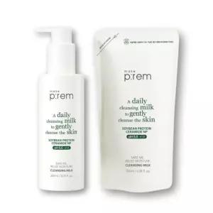 메이크프렘 세이프 미 릴리프 모이스처 클렌징밀크 200ml + 리필 100ml)