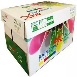 레인보우 맥스 카본리스 8.5 x 11 430949 2 파트 리버스캐너리/화이트 10 REAMS