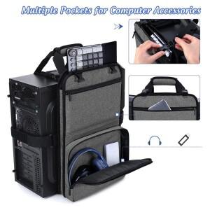 데스크탑 게이밍 컴퓨터 PC 휴대용 케이스 여행용 보관 가방 메인 프로세서 및 키보드