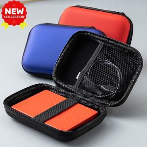핫EVA 지퍼백 하드 드라이브 보호 가방 HDD SSD USB 케이블 충전기 2.5인치 파워뱅크