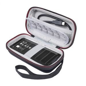 휴대용 외장 솔리드 스테이트 드라이브 케이스 WD_Black 500GB 1TB 2TB P40 게임 SSD와 호환 가능