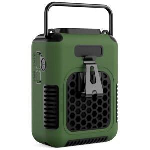 쿠니 허리 클립 선풍기 휴대용 조명 공급 작업 전원 포함 지속 야외 3가지 30시간 핸즈프리 10000MAH 언더 개인용 충전식 캠핑 속도 농장 바디 위한 USB 여행을 포트 셔츠