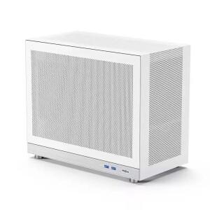 G400 휴대용 MATX 마더보드 MESH 측면 패널 TYPEC는 240 수냉식 메인 케이스를 지원