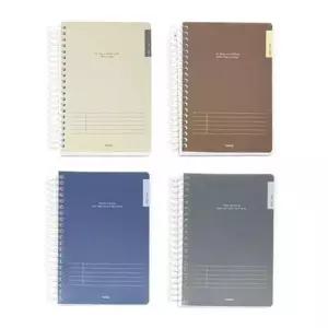 노트 공책 필기 메모 학용품 문구 200매 제본용지 150X220mm 노트장