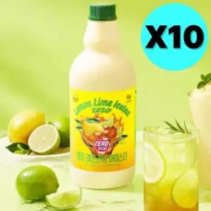 복음자리 제로 레몬라임 아이스티 대용량 1.47L X10개