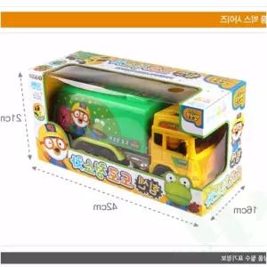 위라이즈 뽀로로 힘센 도로청소차 장난감 놀이자동차 멜로디완구