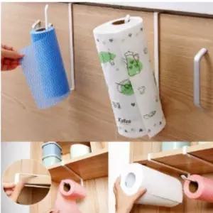 무타공 걸이식 키친타올걸이 다용도 행주걸이 싱크대 롤수세미걸이대