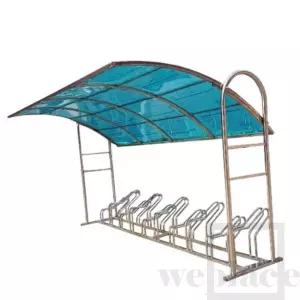 위플레이스 N1 자전거보관소 렉산 지붕-브라운4M/10대분