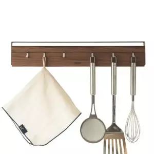 헤리터 주방 조리도구 정리 소품 키네틱 우드 키친 행거 1P