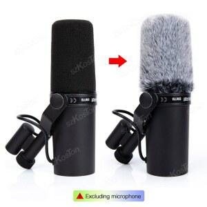 SM7B 마이크용 필터 소음 감소 퍼리 윈드스크린 마이크 커버 SM7B SM7DB 액세서리