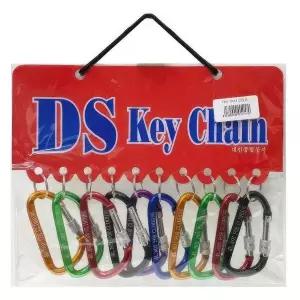 [셀러에이드]등산 가방 연결 고리 잠금 카라비너 열쇠고리 대 10개 등산복