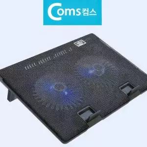 [셀러에이드]노트북 랩탑 듀얼 쿨링 대형 쿨러패드 거치대 받침대 발열