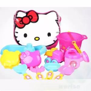 위라이즈 헬로키티 가방모래놀이 흙놀이터 모래놀이상자