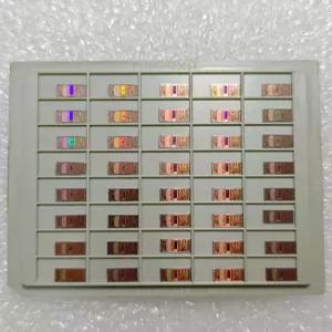 비기능성 실리콘 IC 다이 웨이퍼 교육 STEM 및 예술 디스플레이를 위한 CMOS 리소그래피 패턴이 있는 베어