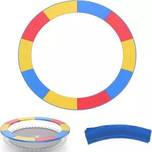 BCAN 트램펄린 패드 12피트 14피트 15피트 16피트 교체 안전 방수 액세서리 스프링 커버