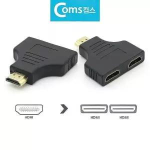 HDMI 2대1 Y자형 분배기 장치 숏타입 선택기 스위치 셀렉터