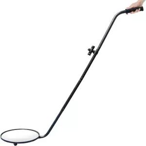 차량 검사 거울 아래 트럭 장비 선반 및 모서리 위한 조절 가능한 텔레스코핑 핸들과 각도가 있는 12인치