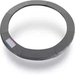 Exacme 업그레이드된 양면 트램펄린 패드 8 10 12 14 15 16피트 교체용 안전 스프링 커버 라운드 방수