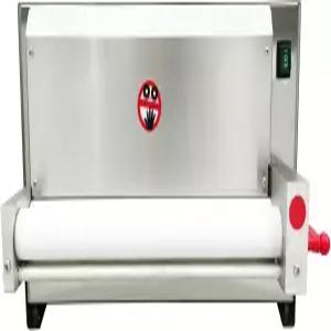 HQHAOTWU 상업용 피자 도우 롤러 시트 19인치 전기 450W 스테인리스 페이스트리 프레스 제조 기계