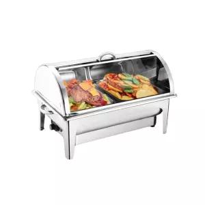 뷔페 푸드워머기 차핑디쉬 탕온기 음식 워머 보온 304스틸 업소용 호텔 중탕기 보온기