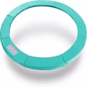 ExacMe 트램펄린 패드 교체 16 15 14 13 12 10 8 피트 방수 안전 스프링 커버 원형 프레임 폴 구멍 없음