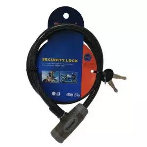 자전거 자물쇠 오토바이 잠금장치 와이어락 12x900mm 케이블