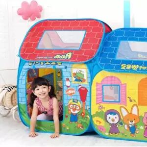 위라이즈 뽀로로 더블하우스 볼텐트(볼100개) 어린이용텐트