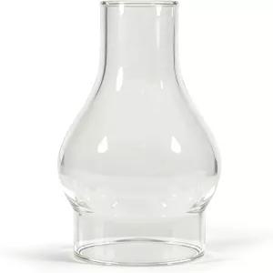 빈티지 및 앤티크 스타일의 고정 장치 교체용 2.625 x 7.5인치 투명 유리 램프 굴뚝 오일 핸드블로운