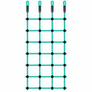 베네라벨 클라이밍 카고 네트 30인치 x 77인치 실내 클라이밍 네트, 야외 카고 웨빙 네트 놀이터 클라이밍
