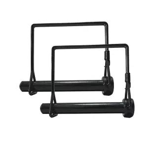 툴레이고 2팩 5 /16 x 31 /2인치 블랙 트레일러 히치 핀 u2013 견인 커플러용 헤비 듀티 스틸 잠금 퀵