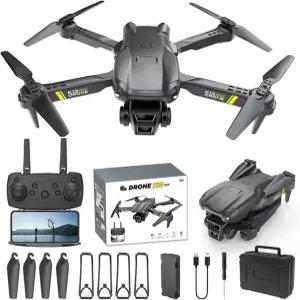 카메라가 장착된 드론 RC 쿼드콥터 1080P HD 폴더블 FPV 초급 안정적인 호버 제스처 셀카 웨이포인트