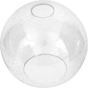 조명 기구용 Euzhilumi 유리 램프 그늘막 교체용 글로브 15인치/8인치 핏터 직경 7.1인치 높이 6.3인치