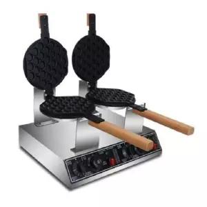 에그 노점 메이커 간식 홍콩 기계 와플 2구