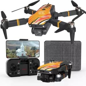 카메라가 장착된 접이식 1080P 드론 TT19 270 장애물 회피 광학 흐름 위치 지정이 가능한 브러시리스 모터