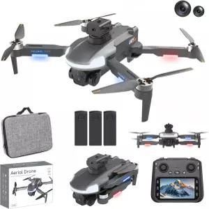 CZ20 카메라 장착 드론 WIFI 720P HD FPV 키트 브러시리스 모터 접이식 RC 쿼드콥터 배터리 3개 키 1개