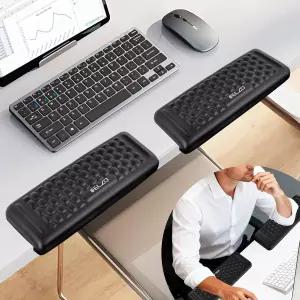 ELZO 책상 팔꿈치 보호대 2개 세트 L자형 받침대 인체공학적 팔 지지대 손바닥 손목 및 팔뚝을 위한