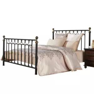 미니멀 빈티지 클래식 엔틱 유럽 철제 침대프레임 심플 장식