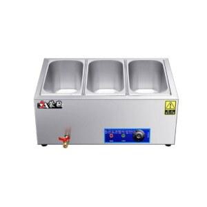 업소용워머기 뷔페 중탕기 전기 B1 스텐 반찬 투명뚜껑 호텔 없음 중탕 케이스 2칸