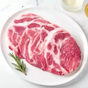 바라던 브라질산 프리미엄 듀록 목살 500g 2팩