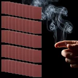 UIRJ 50PCS 플래시 페이퍼 매직 스모크 무대 공연 파티 쇼 및 마술 위한 전문 도구 소품