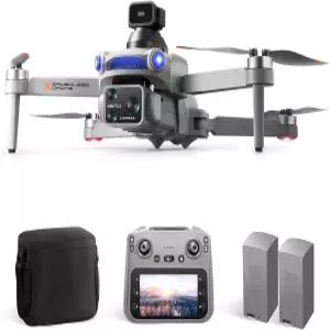 카메라가 장착된 RAIGNV S119 4K 드론 GPS 자동 복귀 장애물 회피 브러시리스 모터 5G 화면 리모컨 배터리