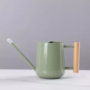 첼리 워터링 캔 실내 식물 30온스/900ml 작은 긴 스파우트 스테인리스 스틸 정원 가정용 화분 분재 꽃