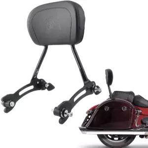 인도 로드마스터 챌린저 추장 스프링필드 빈티지 20142024 블랙을 위한 트리추 마운트 리어 시시 바 탈착식