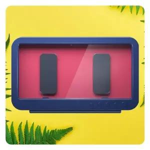 붙여 방수팩 선반 샤워 방수폰케이스 스마트폰 거치대