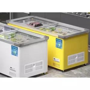 아이스크림냉동고 카페 100L 슬라이드 구슬 얼음 가게용