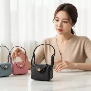 초소형 미니 파우치 립스틱 팩트 수납 여성용 데일리 초미니