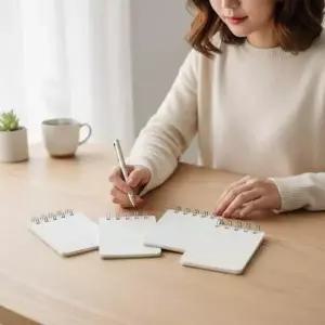 A7 미니 수첩 포켓 메모장 업무용 다이어리 소형 휴대용 필기장 낱권